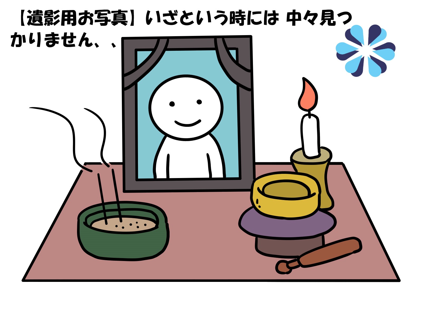 遺影用お写真のおはなし