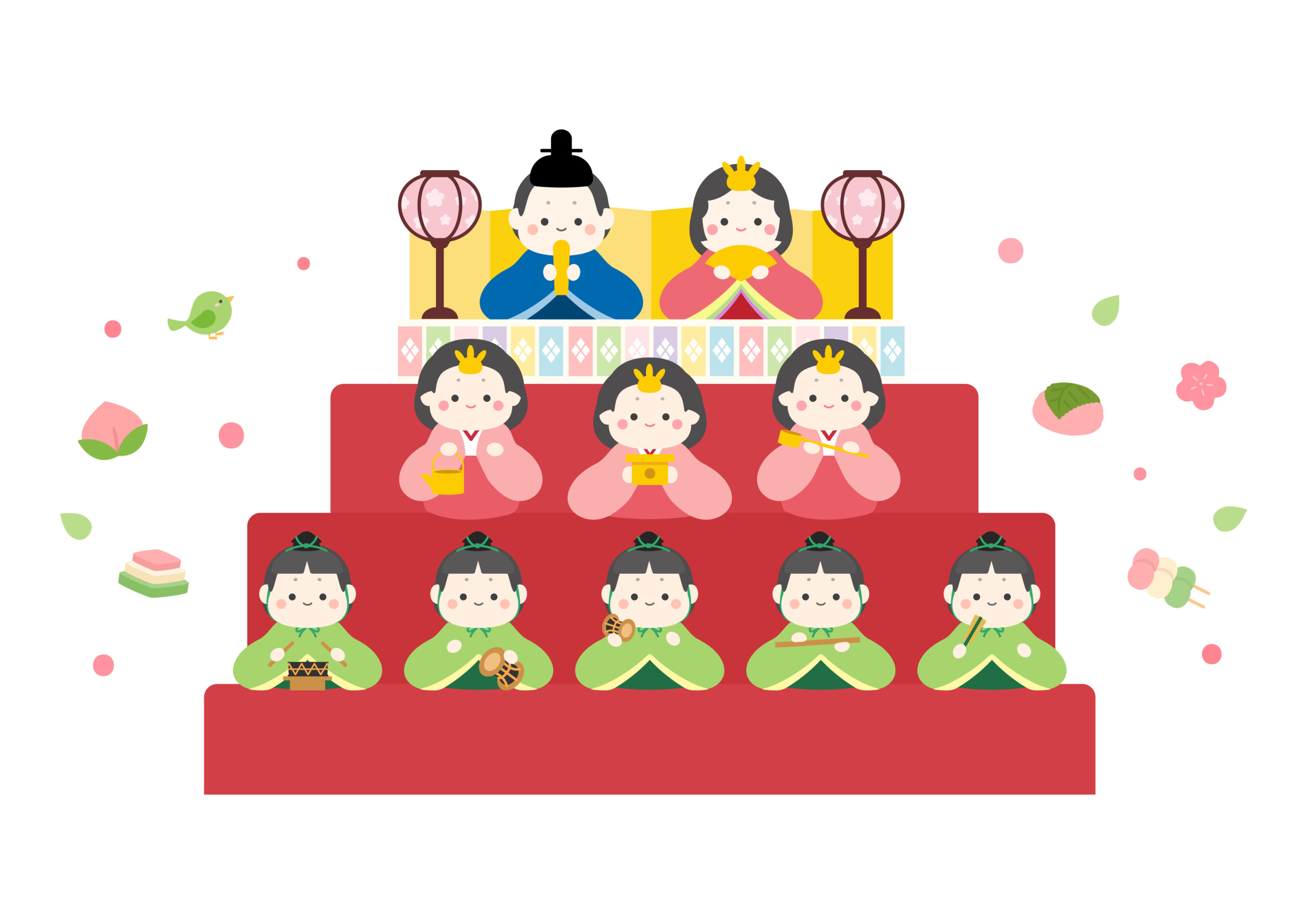 明日はひな祭り